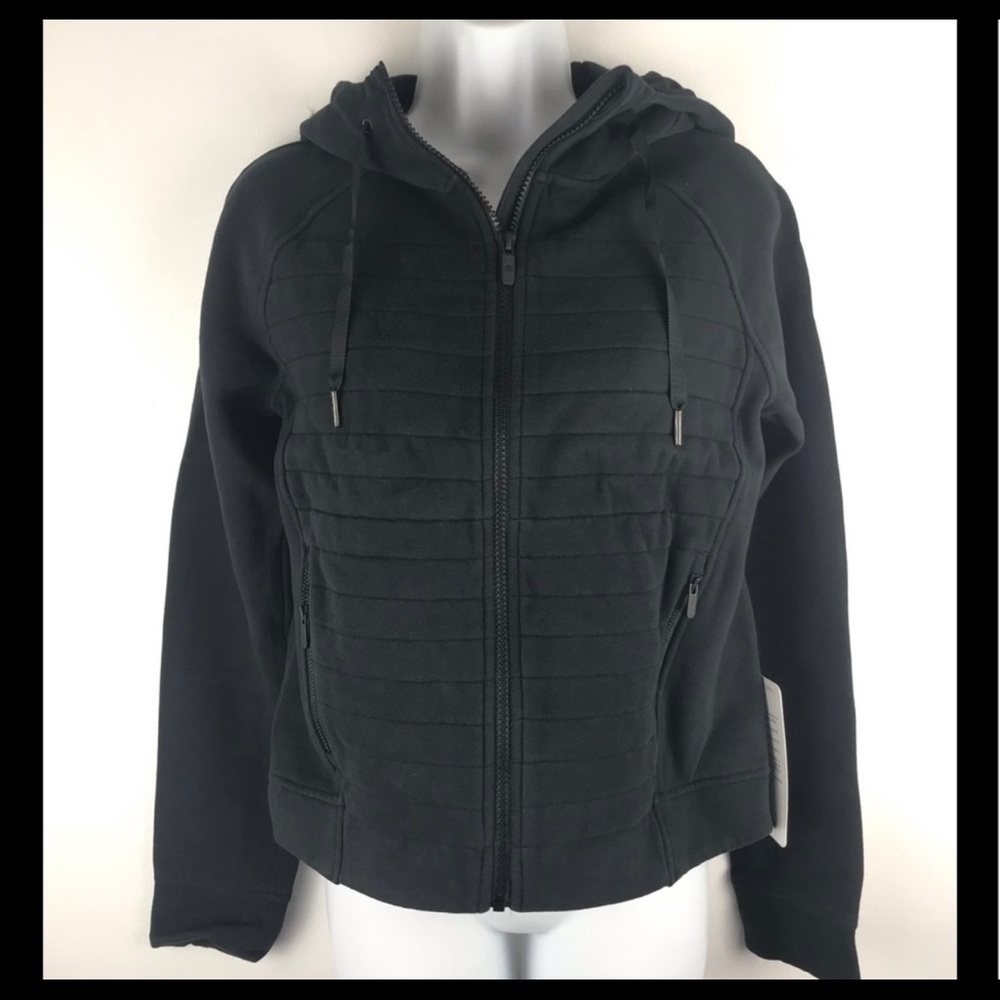 Lululemon Fleece Be True Zip Up Hoodie NWT Black